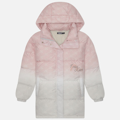 Женский пуховик Evisu Evisukuro AO With Gradient Eect Down, цвет розовый, размер XS