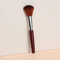 Кисть для макияжа, 14 (+/- 1) см, цвет коричневый Queen Fair