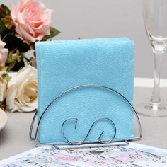 Салфетки бумажные голубые big pack, 24*24 см, 350 шт. No Brand