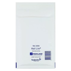 Крафт-конверт с воздушно-пузырьковой пленкой mail lite, 11х16 см, white Calligrata