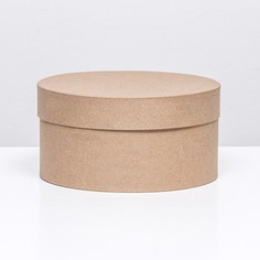 Коробка круглая крафт, 25 х12 см Upak Land