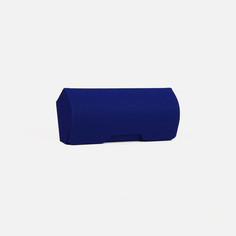 Футляр для очков на магните, 15.5 см х 4 см х 6.5 см, салфетка, цвет синий No Brand