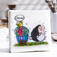 Салфетки бумажные desna design No Brand