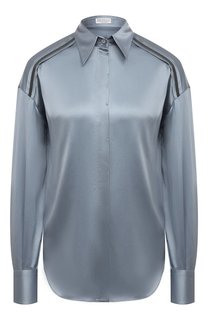 Шелковая блузка Brunello Cucinelli
