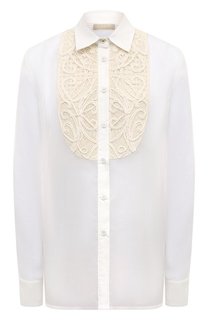 Шелковая рубашка Elie Saab
