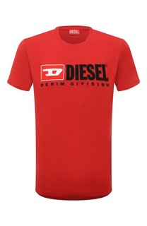 Хлопковая футболка Diesel