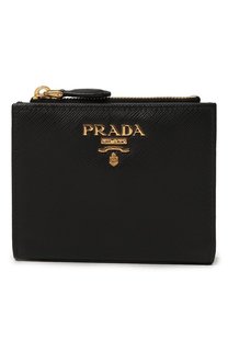 Кожаное портмоне Prada