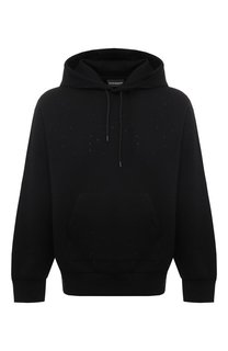 Хлопковое худи Emporio Armani