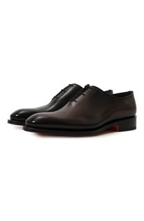 Кожаные оксфорды Santoni