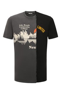 Хлопковая футболка Diesel