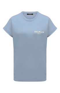 Хлопковая футболка Balmain