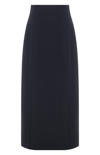 Юбка из вискозы и льна Brunello Cucinelli