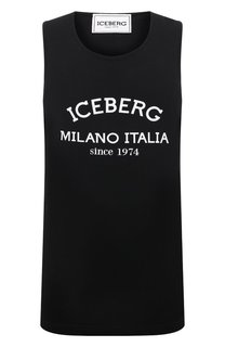 Хлопковая майка Iceberg