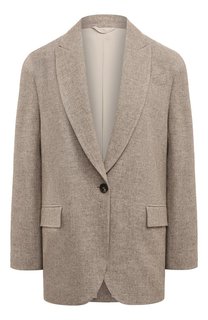 Шерстяной жакет Brunello Cucinelli