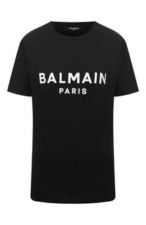 Хлопковая футболка Balmain