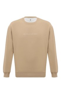 Хлопковый свитшот Brunello Cucinelli
