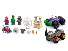 Конструктор Lego Super Heroes Схватка Халка и Носорога на грузовиках 110 дет. 10782