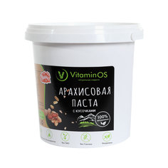 Паста Vitaminos арахисовая с кусочками 1000 г