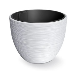 Кашпо Prosperplast Furu d47 h38.5 см белый с вкладышем