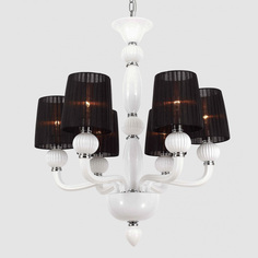 Люстра потолочная Catic 5164/6 White glass