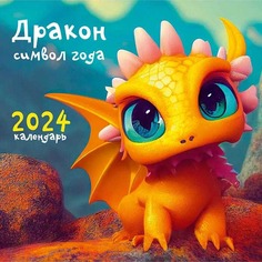 Календарь на 2024 Канц-Эксмо 30х58 символ года 6