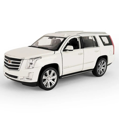 Машинка Welly 1:24 Cadillac Escalade белый