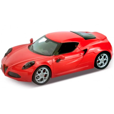 Машинка Welly 1:38 Alfa Romeo 4C в ассортименте