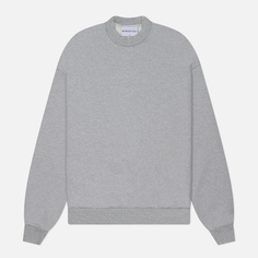 Мужская толстовка MKI Miyuki-Zoku 800 GSM Superweight Crew Neck, цвет серый, размер S