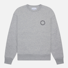 Мужская толстовка MKI Miyuki-Zoku Circle Crew Neck, цвет серый, размер XL