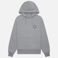 Мужская толстовка MKI Miyuki-Zoku Circle Hoodie, цвет серый, размер L