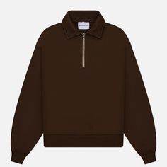 Мужская толстовка MKI Miyuki-Zoku 800 GSM Superweight Polo, цвет коричневый, размер S