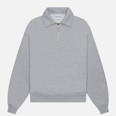 Мужская толстовка MKI Miyuki-Zoku 800 GSM Superweight Polo, цвет серый, размер XXL