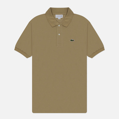 Мужское поло Lacoste L.12.12 Classic Fit, цвет бежевый, размер M