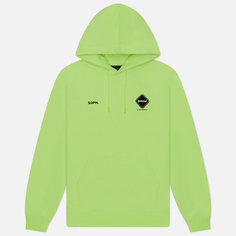Мужская толстовка F.C. Real Bristol Team Hoodie Big Logo, цвет жёлтый, размер S