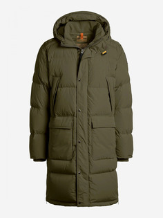 Пальто мужское PARAJUMPERS Long Bear, Зеленый