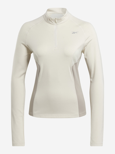 Толстовка женская Reebok Running, Бежевый