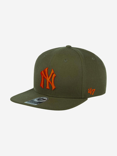 Бейсболки B-NSHOT17WBP New York Yankees MLB (оливковый), Мультицвет 47