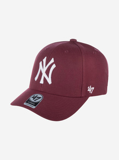 Бейсболки B-MVP17WBV New York Yankees MLB (малиновый), Мультицвет 47