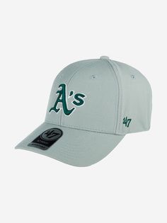 Бейсболки B-MVP18WBV Oakland Athletics MLB (серый), Серый 47