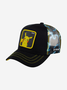 Бейсболки CL/PKM3/1/ELE1 Pokemon Pikachu (черный), Черный Capslab®