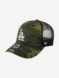 Бейсболки B-CBRAN12GWP-CMD Los Angeles Dodgers MLB (оливковый), Мультицвет 47