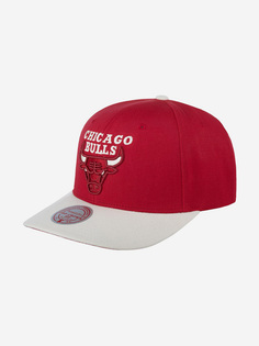 Бейсболки 6HSSSH21353-CBURED1 Chicago Bulls NBA (красный), Красный Mitchell&Ness