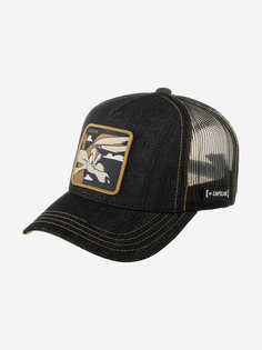 Бейсболки CL/LOO8/1/CAS/COY2 Looney Tunes Wile E. Coyote (черный), Черный Capslab®