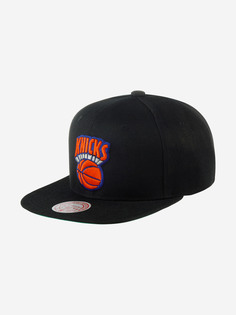 Бейсболки HHSS5803-NYKYYPPPBLCK New York Knicks NBA (черный), Черный Mitchell&Ness