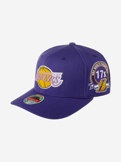 Бейсболки HHSSINTL1266-LALPURP Los Angeles Lakers NBA (фиолетовый), Фиолетовый Mitchell&Ness