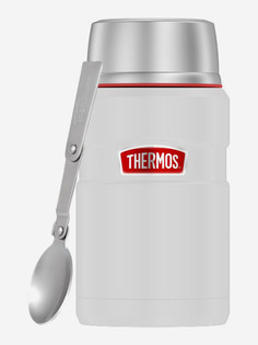 Термос для еды из нерж. стали с ложкой тм THERMOS SK3020 0.71L, Белый