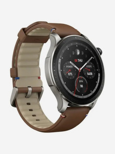 Amazfit часы GTR 4 A2166 Brown Leather, Коричневый