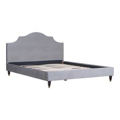Кровать Ahf Оливия серая 160 x 200 см No Brand