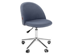 Офисное кресло ТАЙПИТ-МК Chairman Home 118 Голубой, велюр