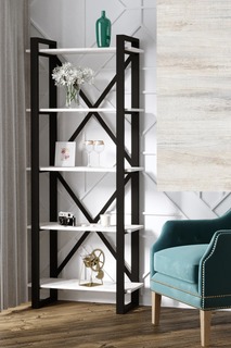 Стеллаж напольный Mi Vida Loft белый